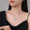 Personality Design Bright Interlinked Fashion Simple Necklace