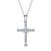 A Guiding Light Female Pendant Cross Necklace