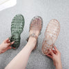 Crystal Gel Shoes Hollow Sandals For Women