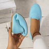 Fly Woven Mesh Low-cut Slip-on Lazy Flat Women's Casual Shoes