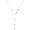 S925 Sterling Silver Beanie Tassel Long Flow Necklace