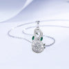 Infinite Symbol Necklace Sunflower Clavicle Chain Jewelry