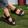 Women's Fashionable Flat Wedge Beach Sandals