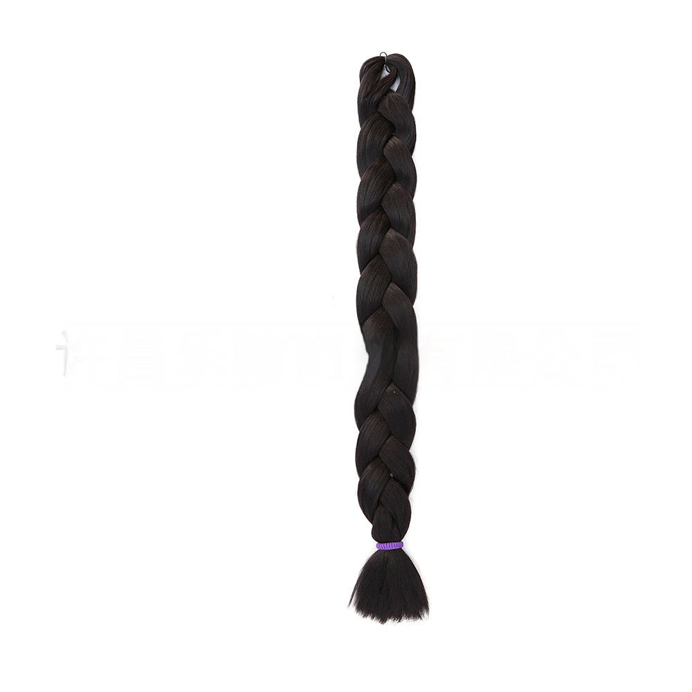African Chemical Fiber Wig Big Braid Braid Dreadlocks High Temperature Jacques Silk Braid