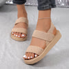Women's Fashionable Flat Wedge Beach Sandals
