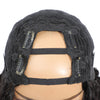 Creative Big Wave Mid-seam Human Wigs Headgear