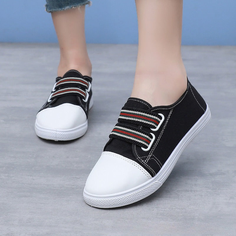 Breathable Non-slip Slip-on Canvas All-match Sneakers