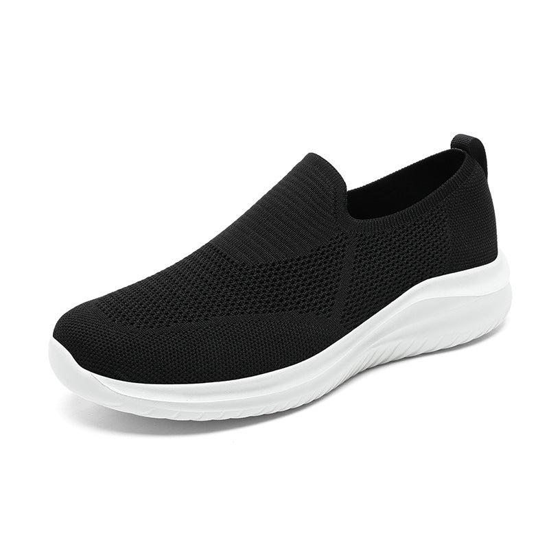 Mesh Flying Woven Breathable Loafers Comfortable All-match Shoes