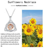 Women's Versatile Fashionable Simple Sunflower Necklace