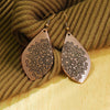 Retro Women's Fashion Personalized Printed Earrings