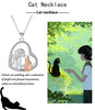Love Girl And Cat Series Necklace Female Fashion Personality