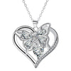 Fashion Simple Jewelry Flower Butterfly Necklace For Women