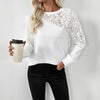Rose Three-dimensional Flower Decorative Long Sleeve Solid Color Hoodie Women