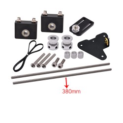 Creativity Dual Z Axis Lead Screw Upgrade Kit Tension Pulley Set Timing Belt Kit For Ender3 /Pro CR10 3D Printer Part Z Axis Kit