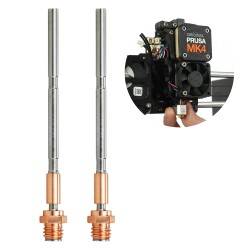 For Prusa MK4/XL Copper Titanium Alloy Throat Hotend Throat Hotend Kit for Prusa MK4 to use V6 Style Nozzle 3D Printer