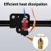 Ender-3 CR10 J-head Hotend Kit Heat Block with Heater Thermistor For Ender3 V2/CR10S Pro/CR10 V2 Hot End Nozzle 3D Printer Part