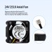 Creality Hi Heat Break Axial Fan Creality Hi Original Axial Fan_2510_24V_13000_L30 3d Printer Accesoires New 3d Printer Parts