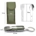 Camping Cutlery Stainless Steel Folding Knife Fork Spoon Portable Outdoor Tableware Camping Equipment