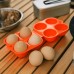 Portable Outdoor Camping Egg Protector Box Home Storage Box Drop Resistant 6 Egg Carton Simulation Handheld Design