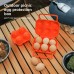 Portable Outdoor Camping Egg Protector Box Home Storage Box Drop Resistant 6 Egg Carton Simulation Handheld Design