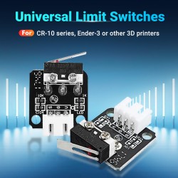 10PCS X/Y/Z Axis End Stop Limit Switch 3Pin N/O N/C Control easy to use Micro Switch For CR10 Series Ender 3 3D Printer Parts