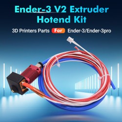 Ender-3 CR10 J-head Hotend Kit Heat Block with Heater Thermistor For Ender3 V2/CR10S Pro/CR10 V2 Hot End Nozzle 3D Printer Part