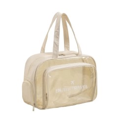 New Large Capacity Transparent Fitness Bag Drying Wet Separation Swimming Beach Travel Handbag Toiletry Bag Waterproof Storage B