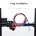 Ender-3 CR10 J-head Hotend Kit Heat Block with Heater Thermistor For Ender3 V2/CR10S Pro/CR10 V2 Hot End Nozzle 3D Printer Part