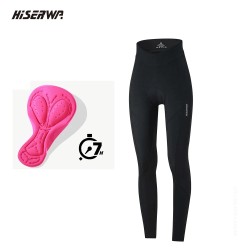 HISERWA Cycling Long Pant 6 Hour Ride Pad Cycling Pant Summer Quick Dry Breathable Bicycle Pants High Quality MTB Bike Trousers