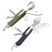 Camping Cutlery Stainless Steel Folding Knife Fork Spoon Portable Outdoor Tableware Camping Equipment
