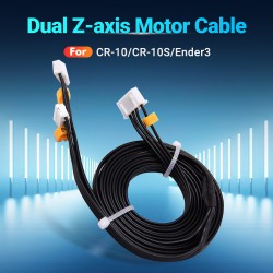 Double Z-Axis Stepper Motor Cable Wire Line 1.5m Length For CR-10 CR10S Ender3 3D Printer Parts