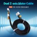 Double Z-Axis Stepper Motor Cable Wire Line 1.5m Length For CR-10 CR10S Ender3 3D Printer Parts