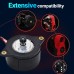 3D Printer K1/K1 Max Extrusion Extruder Motor 1.8 Degree Press 12 Tooth Gear Circular Stepper Motor for K1/K1 Max/ K1C