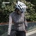 Hiserwa New Women's Cycling Clothing Long Sleeve Yellow Leopard Print Bicycle Outfit Moisture Wicking Quick Dry Antibacterial Od