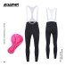 Hiserwa Women Cycling Bib Shorts 7 Hour Ride Elastic Interface Pad Women Cycling Bib Shorts Top Quality MTB Road Bicycle Tights