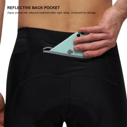 BCBE Men Cycling Shorts Summer Breathable Riding Bicycle Shorts Elastic Sponge Pad High Quality MTB Road Bike Tights 2 Pockets