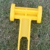 PE Plastic Tent Hammer Portable Lightweight Tent Pegs Hammer Puller for Outdoor Camping Tent Stake Hammer Accessories Tool