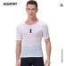HISERWA Men Cycling Base Layer Summer Breathable Quick Dry Cycling Undershirt MTB Road Bike Underwear Mesh Bicycle Cycle Jersey