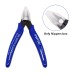 Electrician Durable Chisel Tool Pliers 170 Mini Cutting Nippers Mini Electrical Wire Cable Cutting Cutter Diagonal Pliers