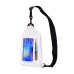 Sports Accessories Waterproof Phone Pouch Adjustable Strap PVC Swimming Bag Transparent Thicken Shoulder Bag Crossbody