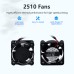 Creality 2510 Axial Fan for CR-10 SE / Ender3 V3 SE Mini 2510 Cooling Fan 24V 13000±15%_L45_1.25 for CR-10 SE 3D Pritner Parts