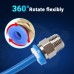 Creativity 3D PC4-M6 PC4-M5 PC4-01 PC6-01 Pneumatic Straight Connector Part Bore 4mm PTFE Tube Filament M6 Feed Fitting Coupler