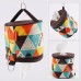 Outdoor Ethnic Style Camping Tissue Box Foldable Storage Bag Roll Paper Towel Small Cloth Bag Storage Box Sports Entertainment