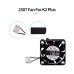 K2 Plus Fan Set Blower Fan and 3010 Axial Fan, 2507 Axial Fan for 3D Printer K2 Plus Accessories