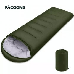 Camping Sleeping Bag Lightweight 4 Season Warm Envelope Backpacking Outdoor Cotton Winter Sleeping Bag