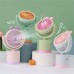 Handheld mini table fan indoor & outdoor portable USB charging fan cartoon cute rabbit handheld electric fan summer cooling fan