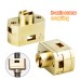 1PCS 18mm Oldham Coupling Ender 3 V2 CR10 CR10S Pro T8 Screw Coupler Z-Axis 8mm Brass Lead Screw Hot Bed for 3D Printer Parts