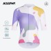 Hiserwa Cycling Clothing Short Sleeve Outdoor Quick Dry Breathable Half Sleeve Bicycle Single Bike Top for Women Summer Sport