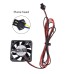 4010 Blower Cooling Fan 2 Pin 12V 24V 3010 Axial Fan 3d Printer Cooling Part DC Turbo Blower Fans For Ender 3 CR10 Ender 5 E3dv6
