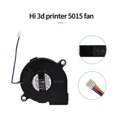 Hi Model Cooling Fan Original Part Cooling Fan_5015_24V_10000_L80 for Creality Hi 3d Printer Parts